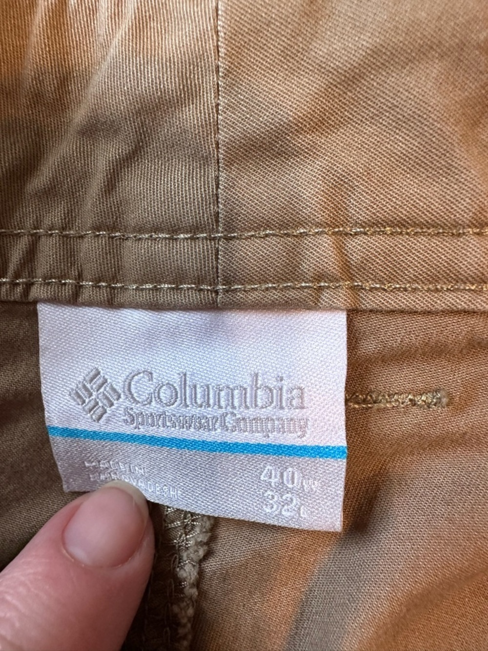 Columbia Mens Milk Chocolate Brown Casual Pants - Picture 8 of 8